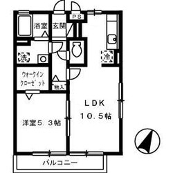 リファルジェント泉　Ｃ棟の物件間取画像